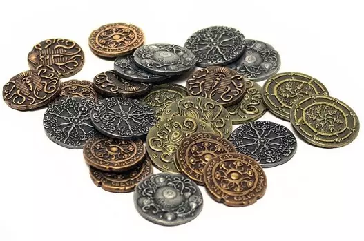 Набор «Культисты» из 13 металлических монет RGFK