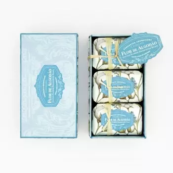 Набор кусков мыла Fiori Di Cotton 150 г - - Упаковка из 3 шт Castelbel