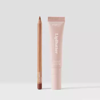 Набор Kylie Cosmetics Lip Butter & Precision Pout Lip Liner Duo, nude beige/saturn