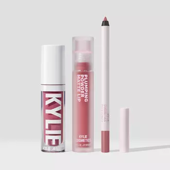 Набор Kylie Cosmetics Plumping Lip Trio, nude beige/On Neutral