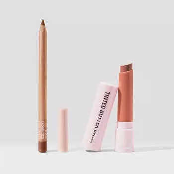 Набор Kylie Cosmetics Tinted Butter Balm & Precision Pout Lip Liner Duo, baby pink/Pink Me Up At 8
