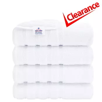 Набор льняных полотенец American Soft Linen, 4 предмета