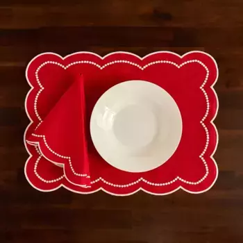 Набор льняных салфеток и салфеток Fiesta El Corte Ingls, зеленый