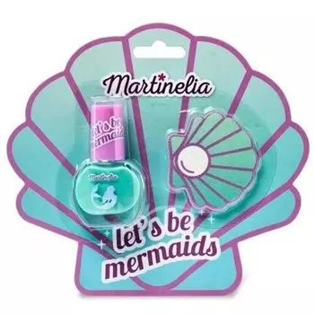 Набор лаков для ногтей Let's Be Mermaids Nail Duo с пилочкой Assorted