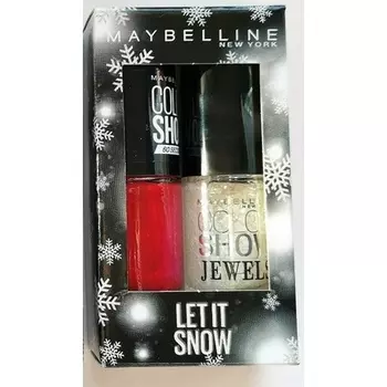 Набор лаков для ногтей Maybelline Merry Little Mani Duo Let It Snow Maybelline New York