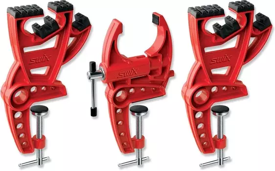 Набор лыжных тисков Jaw Economic Swix, красный