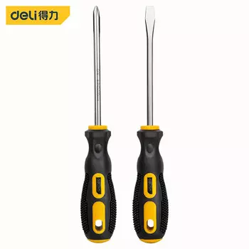 Набор магнитных отверток Deli, 2 шт., плоская крестовая отвертка DL260002B