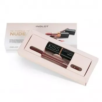 Набор макияжа для губ NUDE KISS Inglot