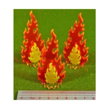 Набор маркеров Inferno - большой, Token Sets - Explosion, Fire, Smoke (Litko Aerosystems)