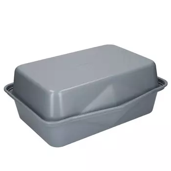 Набор MasterClass Smart Ceramic из 2 больших чаш для гриля из углеродистой стали с антипригарным покрытием. Можно штабелировать в подарочной упаковке Master Class, серый