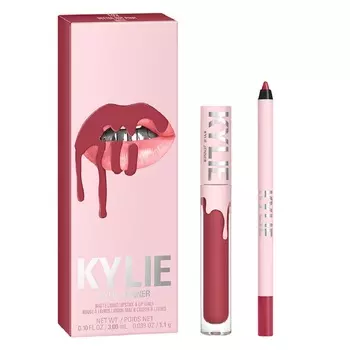 Набор матовой помады для губ matte lip kit Kylie Cosmetics, цвет nr. 103 better not pout, количество 1 шт.