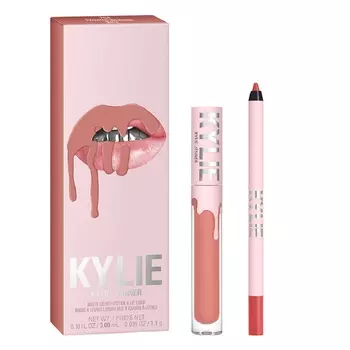 Набор матовой помады для губ matte lip kit Kylie Cosmetics, цвет nr. 704 sweater weather, количество 1 шт.