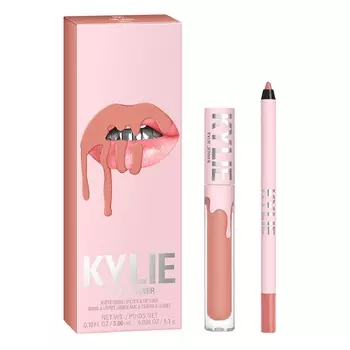 Набор матовой помады для губ matte lip kit Kylie Cosmetics, цвет nr. 800 one wish, количество 1 шт.