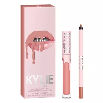 Набор матовой помады для губ matte lip kit Kylie Cosmetics, цвет nr. 808 kylie, количество 1 шт.