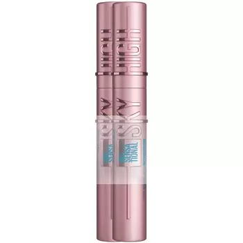 Набор Maybelline New York Lash Sensational Sky High Waterproof, Black, 2 штуки