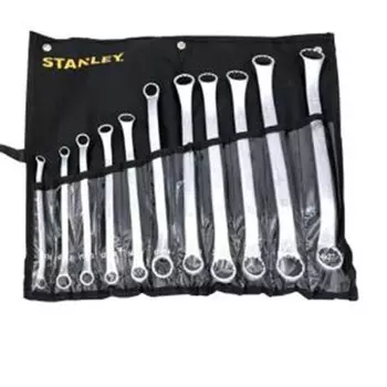 Набор метрических матовых ключей Stanley с двойными звездочками STMT87023-23, 11 предметов, корпоративная настройка A