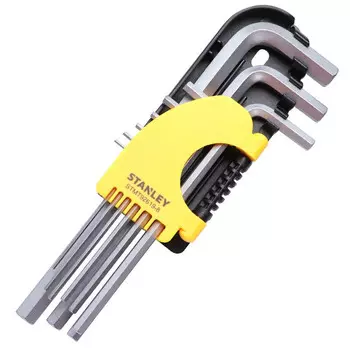 Набор метрических шестигранных ключей Stanley, 9 предметов, 1,5–10 мм STMT92619-8-23