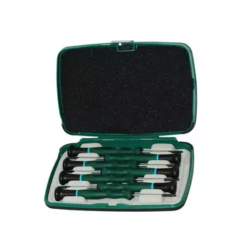 Набор микроотверток Shida в форме цветка, 7 предметов 09315 SATA