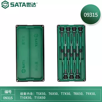 Набор микроотверток в форме цветка из 7 предметов SATA 9315