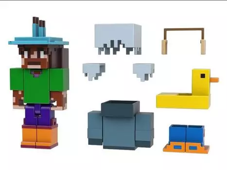 Набор Minecraft Creator Series Fluffy Earmuffs & Inflatable Ducky Expansion Pack MATTEL