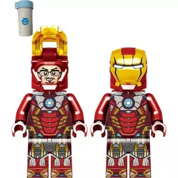 Набор мини-фигурок Brave Bull, красный / желтый