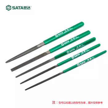 Набор мини-напильников SATA из 5 предметов 185MM 03901 - пластиковый напильник, шлифовальный инструмент, маленький напильник
