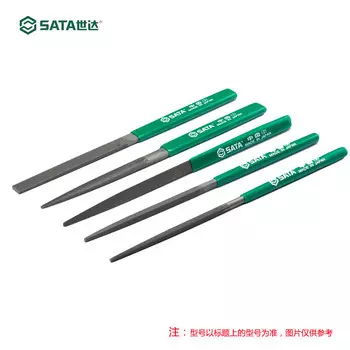 Набор мини-напильников SATA из 5 предметов 215MM 03903 - пластиковый напильник, шлифовальный инструмент, маленький напильник