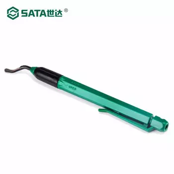 Набор мини-триммеров SATA из 2 предметов 93451 — пластиковый скребок для снятия заусенцев из нержавеющей стали, медная трубка