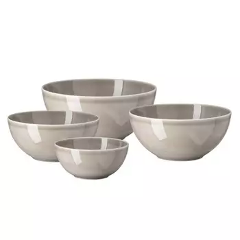 Набор мисок Daily Moon Grey, 4 предмета Thomas, серый