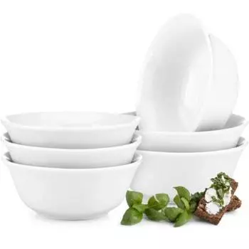 Набор мисок muscari (набор из 6 шт.) Konsimo, белый