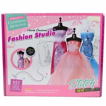 Набор Мод-Дизайнера Студия Одежды Для Куклы Творческая Швейная Игрушка Midex