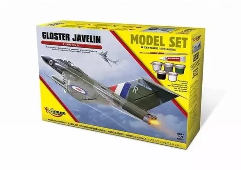 Набор моделей Gloster Javelin F Mk9 Mirage