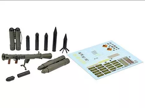 Набор моделей Little Armory Military Series 84mm Recoilless Rifle M2 Type (LA073) 1/12 Scale Accessory Set Takara Tomy