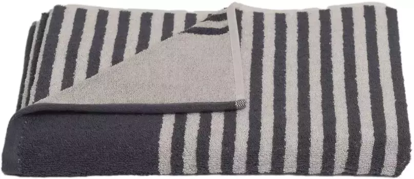 Набор модных полотенец Wewo "Stripe Power 9567", (комплект, 3 шт., 3 полотенца (50х100 см), в полоску) Wewo fashion (3 шт.), цвет anthrazit/natur