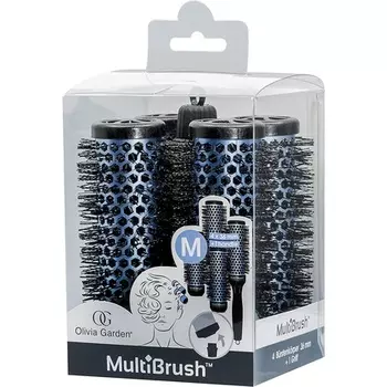 Набор мультикистей из 4 шт. с ручкой 36/48 мм, 240 г – 4 шт., Olivia Garden