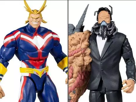 Набор My Hero Academia All Might vs. All For One Action Figure Two-Pack MCFARLANE TOYS