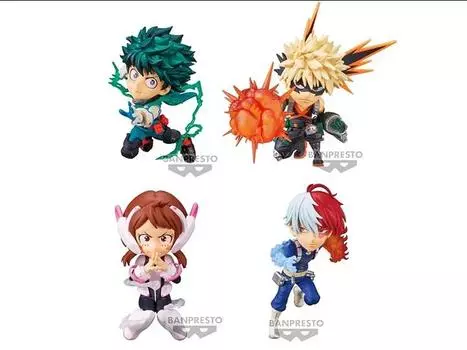 Набор My Hero Academia World Collectable Figure Set of 4 Figures Banpresto
