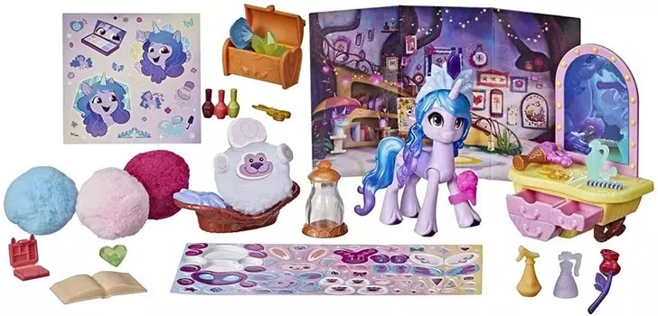 Набор My Little Pony Beauty Salon с фигуркой Иззи Мунбоу Hasbro