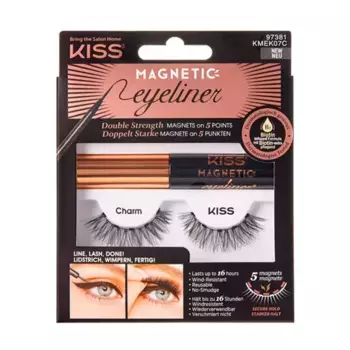 Набор накладных ресниц Magnetic Eyeliner Kiss, 7