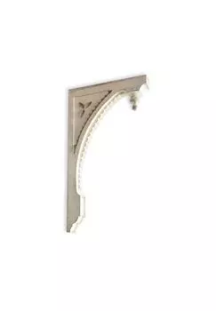 Набор настенных украшений из 2 штук Bizue античный белый Loberon, antikwei