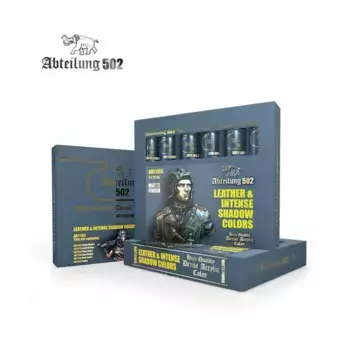 Набор насыщенных цветов кожи и теней, Abteilung 502 - Acrylics
