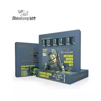 Набор насыщенных зеленых цветов, Abteilung 502 - Acrylics