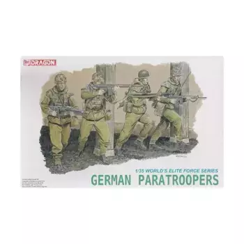 Набор немецких десантников (4), Dragon Models - World's Elite Force Series (1:35)