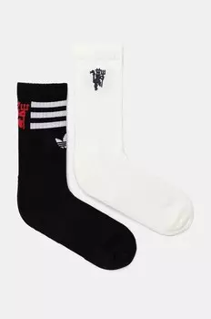 Набор носков adidas Originals Manchester United, 2 шт, белый