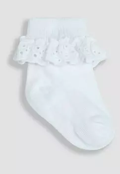 Набор носков JoJo Maman Bb, 3 пары, синий/желтый/белый