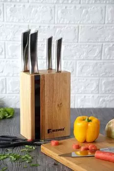 Набор ножей / блок ножей Bergner, 7 предм. BG-4176-MM