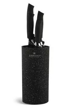 Набор ножей EDENBERG Modern black Набор блоков для ножей EB 5103B 6 предм. черный