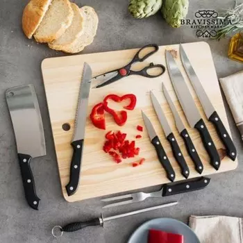Набор ножей с точилкой и разделочной доской (11 шт.) Sonstige