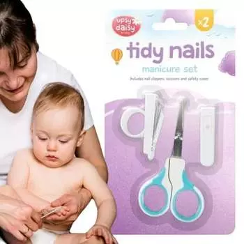 Набор ножниц и резаков для новорожденных + чехол, inna