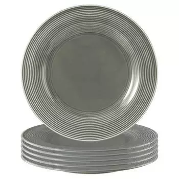 Набор обеденных тарелок beat color glaze, 6 шт. Seltmann Weiden, синий